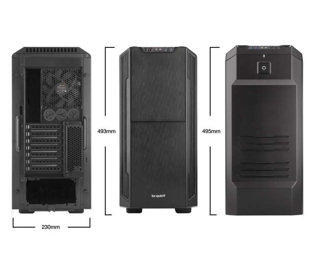 BE QUIET! SILENT BASE 600 Black Window BGW06 - 264002 - zdjęcie 5